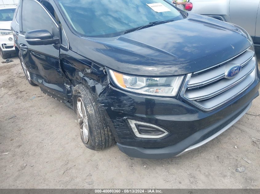 2016 Ford Edge Sel VIN: 2FMPK3J94GBC56637 Lot: 40080360