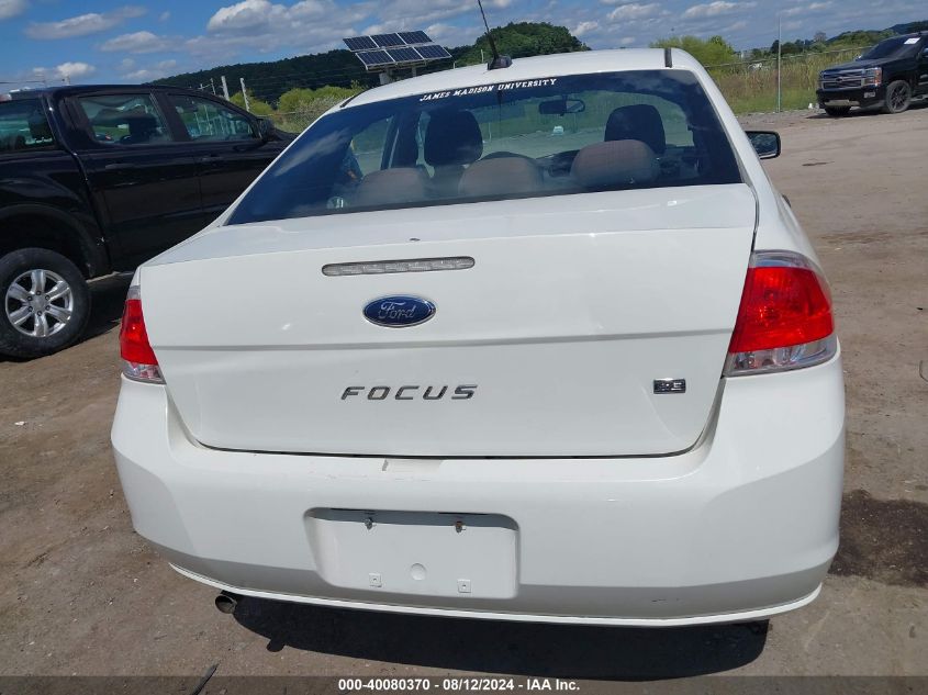 2010 Ford Focus Se VIN: 1FAHP3FN2AW258169 Lot: 40080370