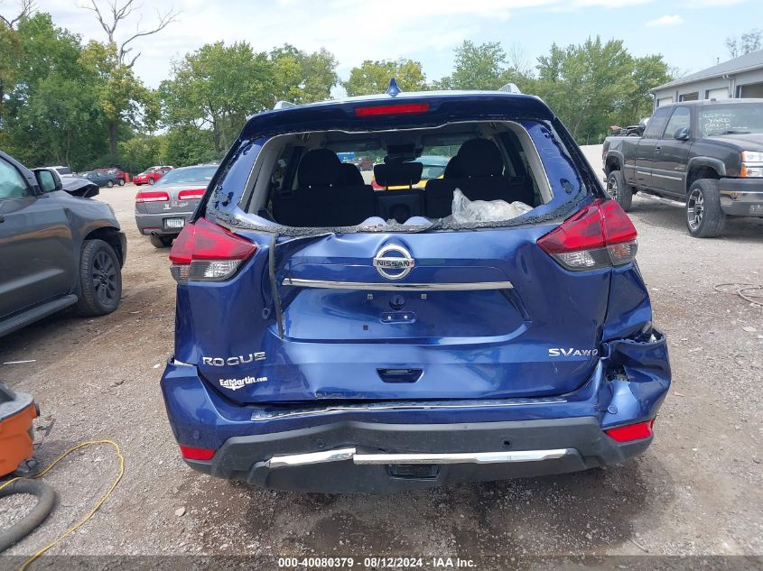 2019 Nissan Rogue Sv VIN: 5N1AT2MV7KC798863 Lot: 40080379