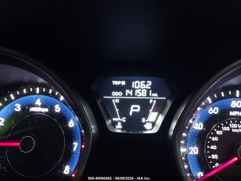 2012 Hyundai Elantra Gls VIN: 5NPDH4AE7CH096177 Lot: 40080402