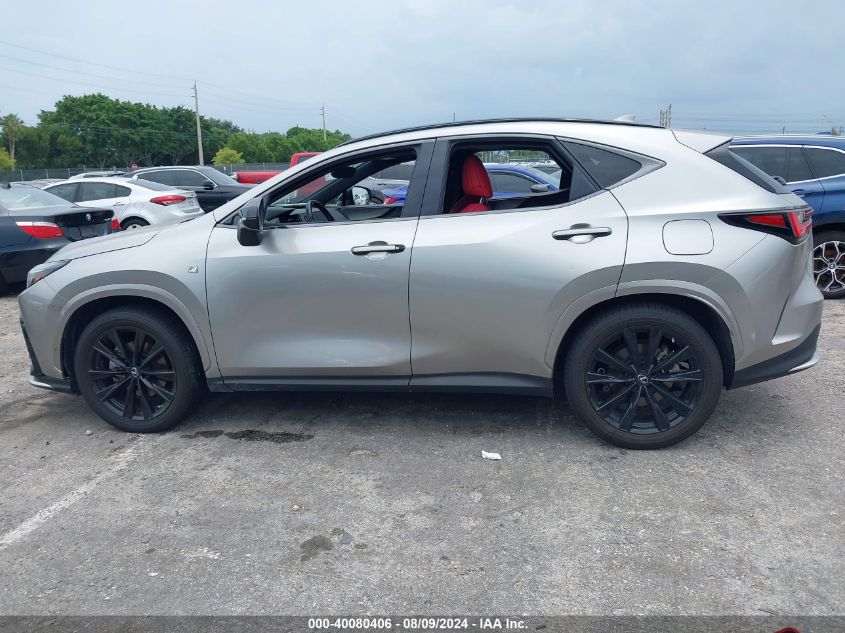 VIN JTJKGCEZ4P5005080 2023 Lexus NX 350, F Sport Ha... no.14