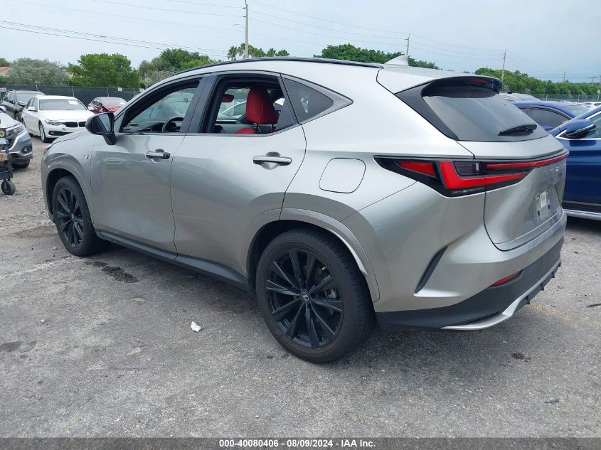 VIN JTJKGCEZ4P5005080 2023 Lexus NX 350, F Sport Ha... no.3