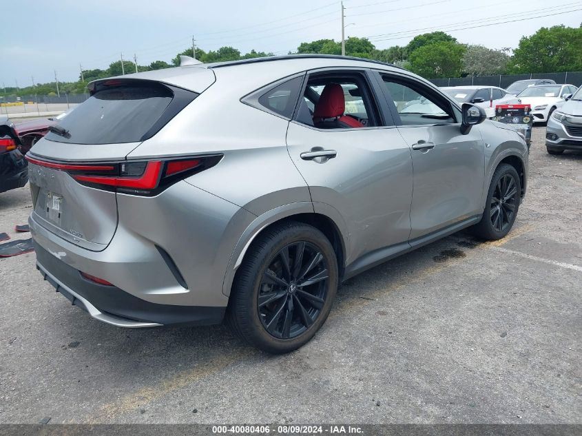 VIN JTJKGCEZ4P5005080 2023 Lexus NX 350, F Sport Ha... no.4