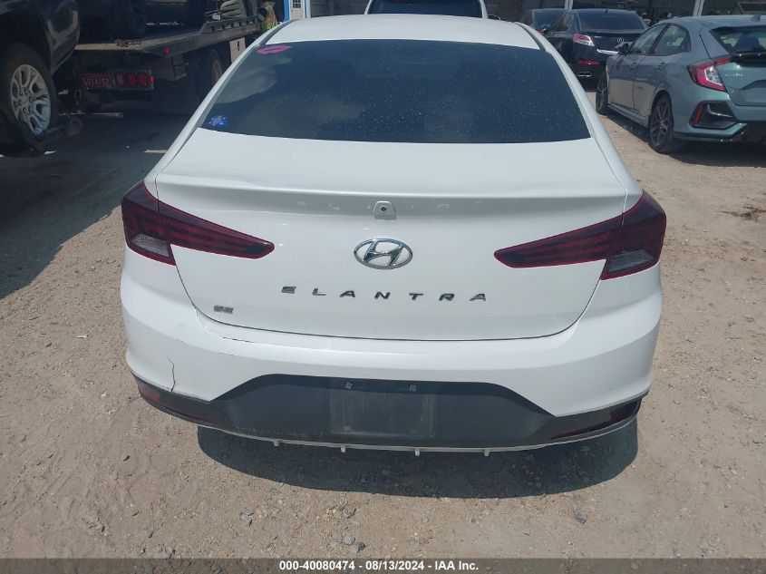 2019 Hyundai Elantra Se VIN: 5NPD74LF5KH475041 Lot: 40080474