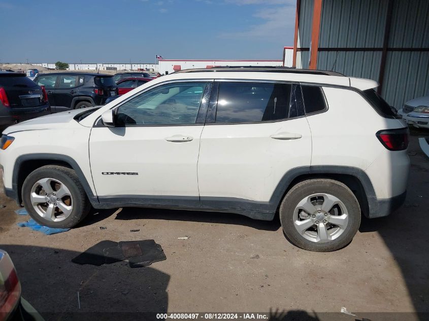 2018 Jeep Compass Latitude Fwd VIN: 3C4NJCBB5JT134056 Lot: 40080497