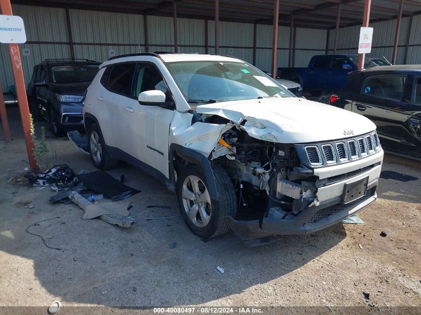 2018 Jeep Compass Latitude Fwd VIN: 3C4NJCBB5JT134056 Lot: 40080497