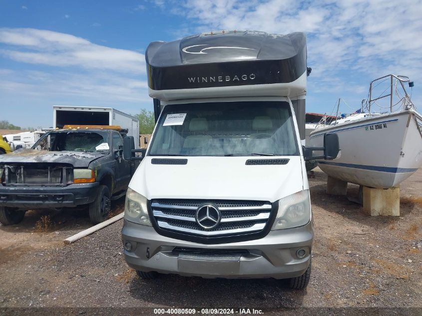 2014 Mercedes-Benz Sprinter 3500 VIN: WDAPF4CC8E9591453 Lot: 40080509