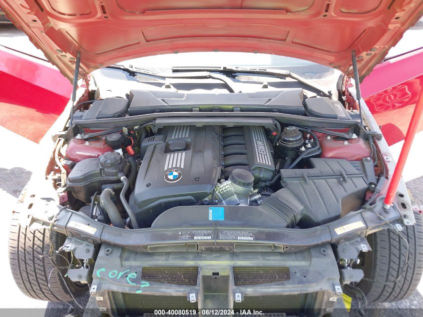 2009 BMW 328I VIN: WBAWR33519P461556 Lot: 40080519