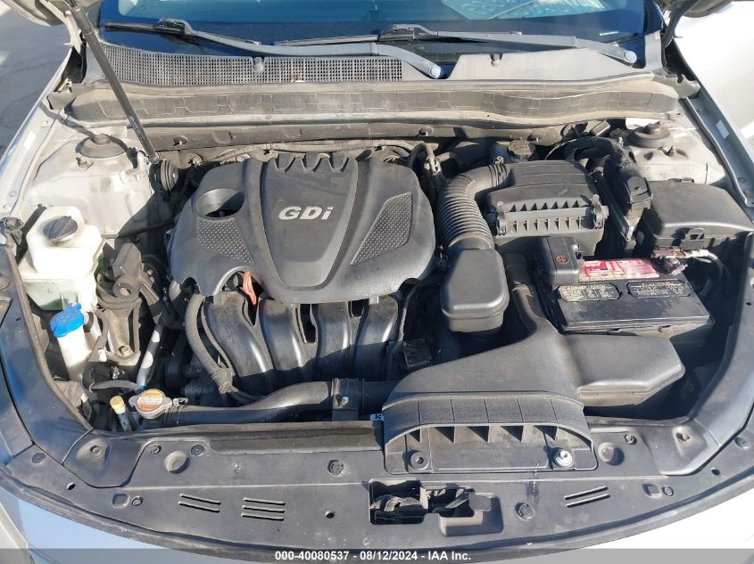 2012 Kia Optima Lx VIN: 5XXGM4A72CG058166 Lot: 40080537