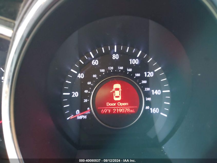 2012 Kia Optima Lx VIN: 5XXGM4A72CG058166 Lot: 40080537