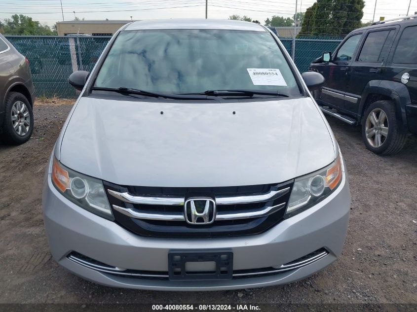 2015 Honda Odyssey Lx VIN: 5FNRL5H27FB016935 Lot: 40080554