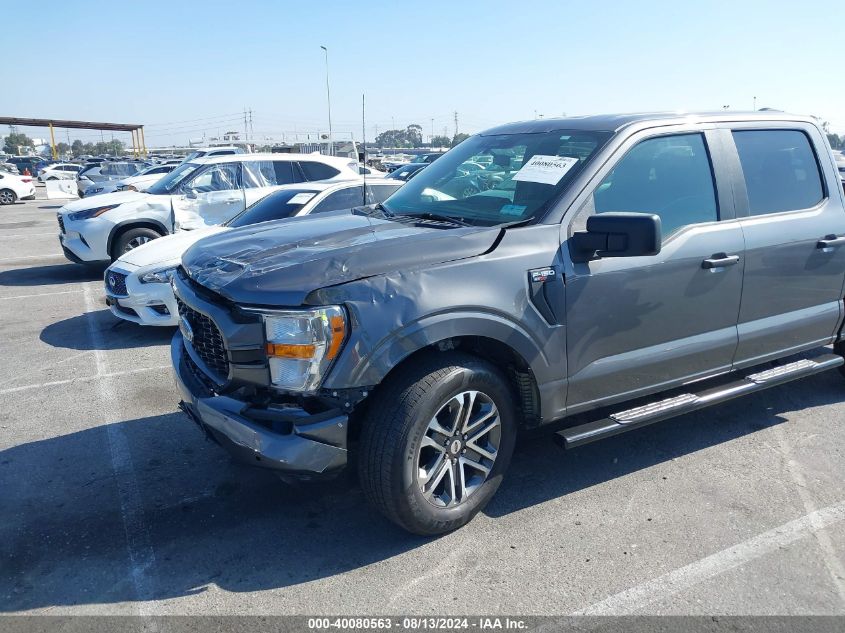 2022 Ford F-150 Xl VIN: 1FTEW1CP6NKE50413 Lot: 40080563