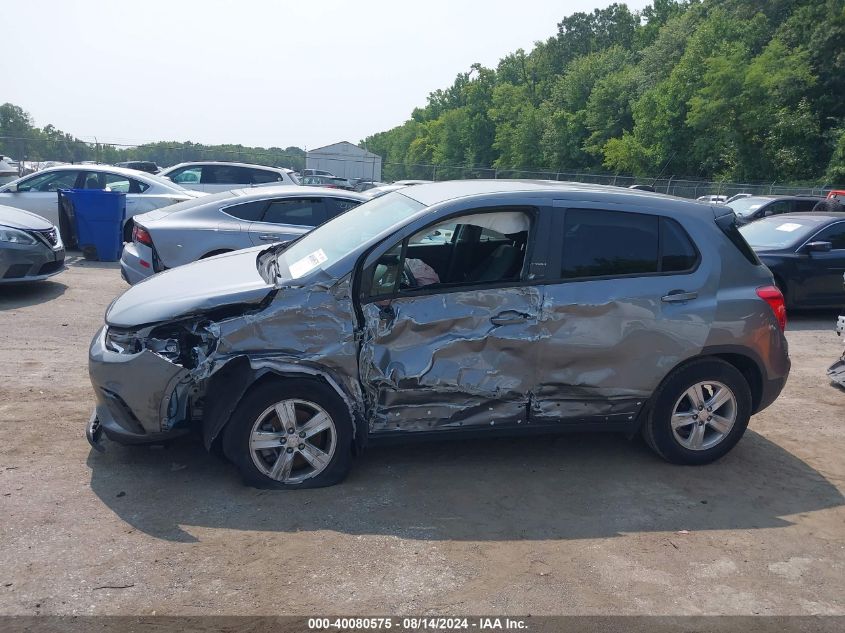 2020 Chevrolet Trax Fwd Ls VIN: 3GNCJKSB2LL168421 Lot: 40080575