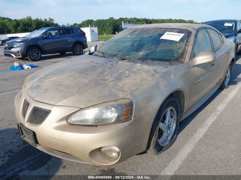 2004 Pontiac Grand Prix Gt2 VIN: 2G2WS522541277659 Lot: 40080595