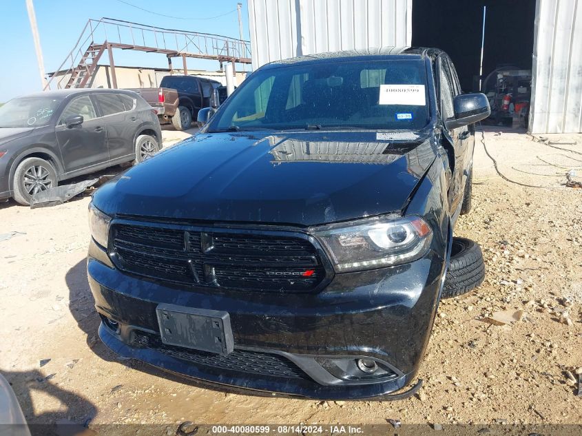 2020 Dodge Durango Sxt Plus Rwd VIN: 1C4RDHAG3LC123560 Lot: 40080599