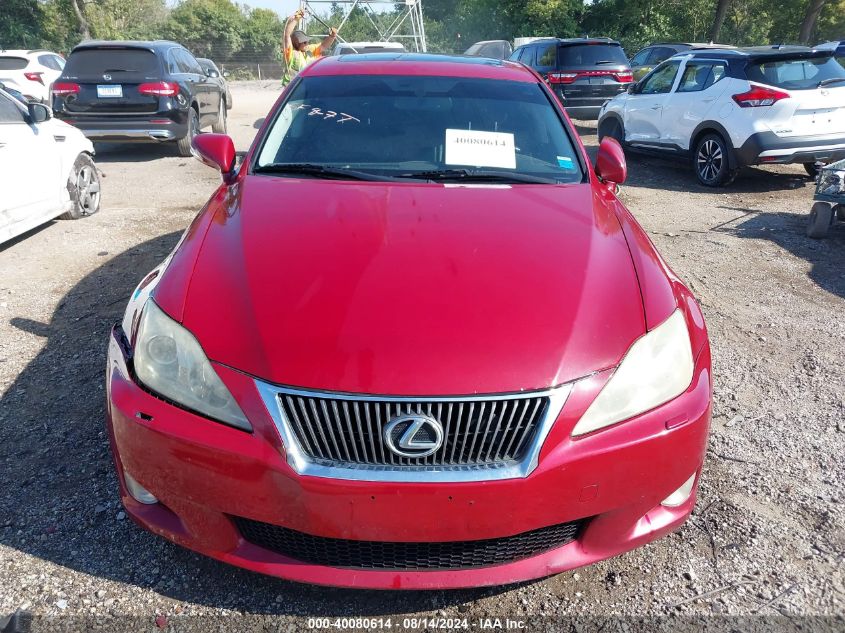 2010 Lexus Is 250 VIN: JTHCF5C29A5039209 Lot: 40080614