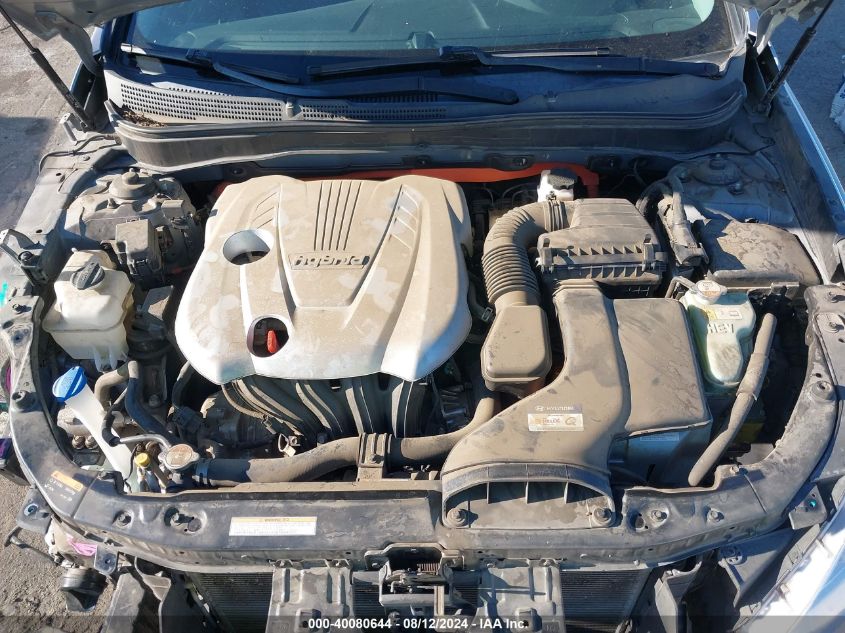 2015 Hyundai Sonata Hybrid/Limited VIN: KMHEC4A44FA130125 Lot: 40080644