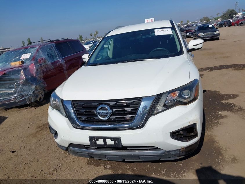 2018 Nissan Pathfinder S VIN: 5N1DR2MN9JC651440 Lot: 40080653