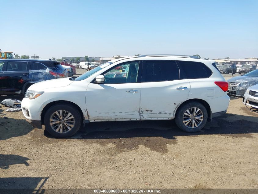 2018 Nissan Pathfinder S VIN: 5N1DR2MN9JC651440 Lot: 40080653