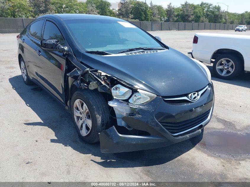 2016 Hyundai Elantra Se VIN: 5NPDH4AE9GH708207 Lot: 40080702