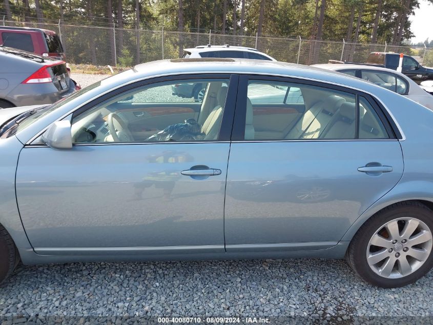 2006 Toyota Avalon Xls VIN: 4T1BK36B86U133714 Lot: 40080710