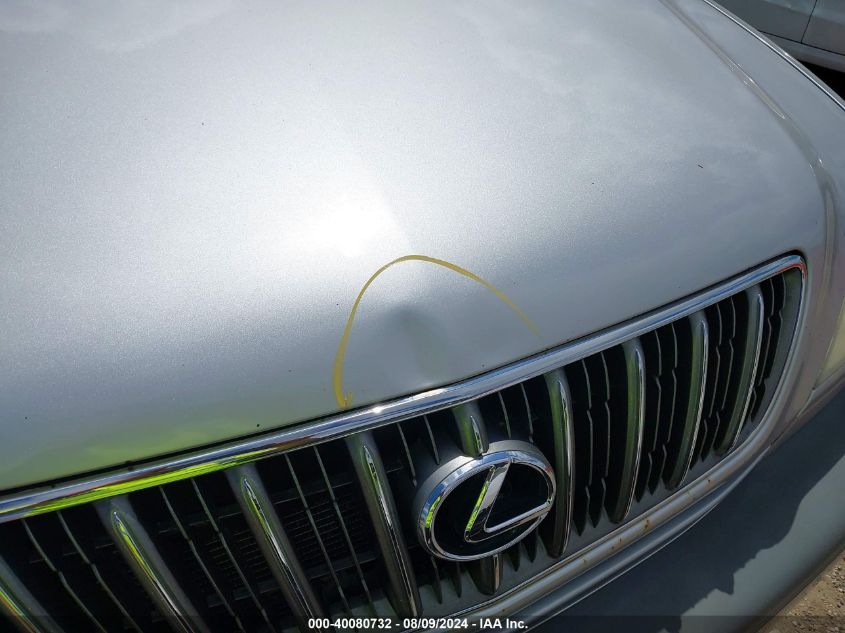 2002 Lexus Rx 300 VIN: JTJHF10UX20290838 Lot: 40080732