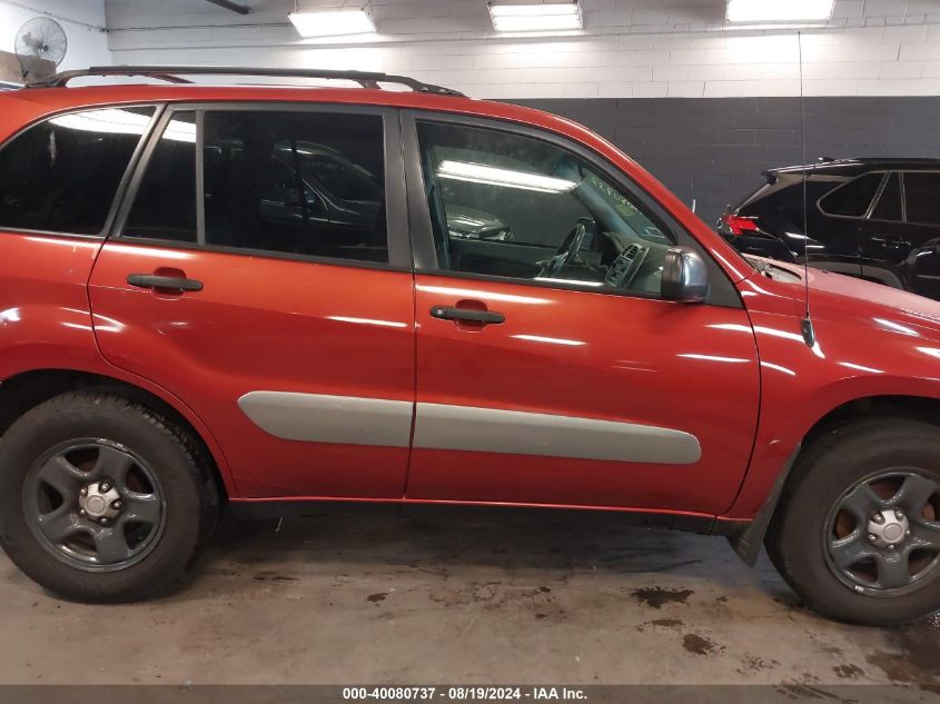 2003 Toyota Rav4 VIN: JTEHH20V630200626 Lot: 40080737