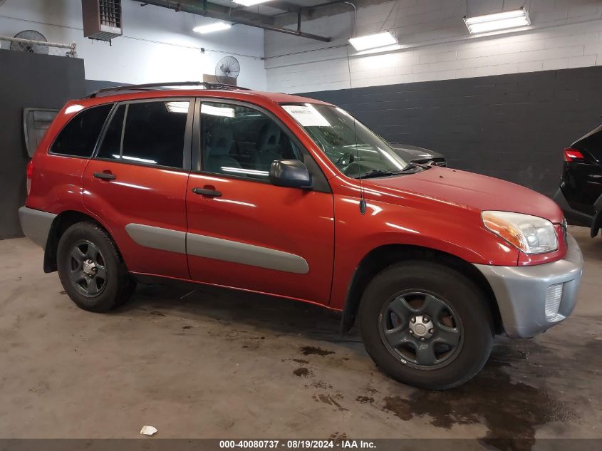 2003 Toyota Rav4 VIN: JTEHH20V630200626 Lot: 40080737