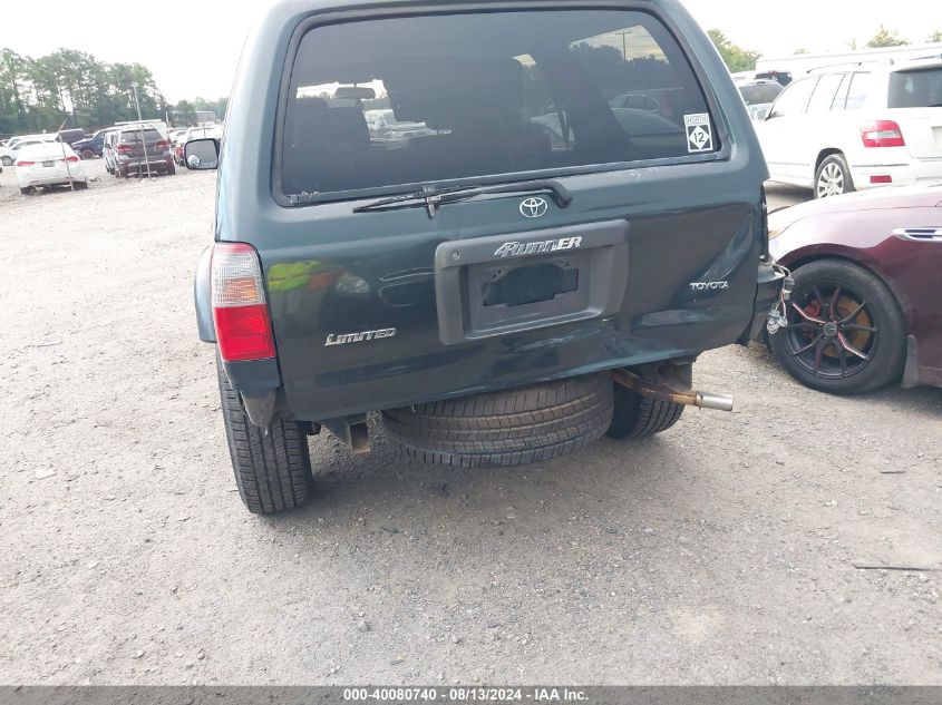 1998 Toyota 4Runner Limited VIN: JT3HN87R5W0192259 Lot: 40080740