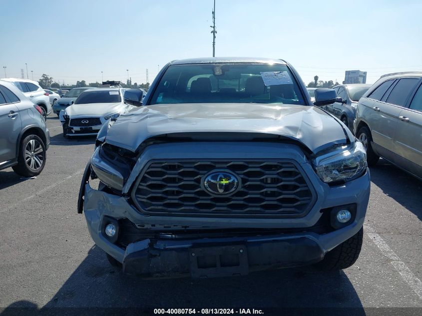 2021 Toyota Tacoma Double Cab/Sr/Sr5/Trd Spo VIN: 3TMCZ5ANXMM387864 Lot: 40080754