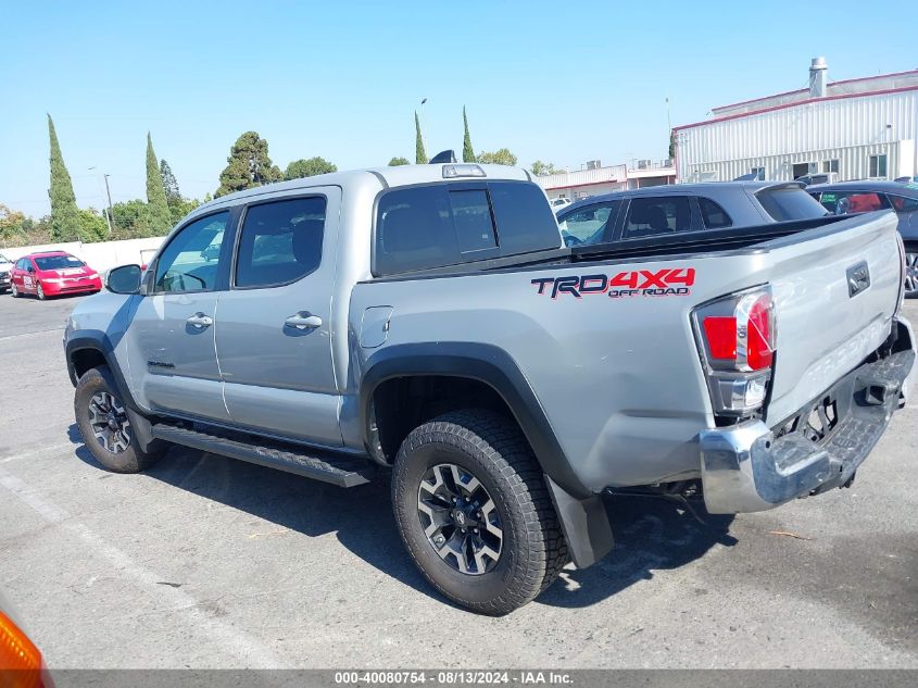 2021 Toyota Tacoma Double Cab/Sr/Sr5/Trd Spo VIN: 3TMCZ5ANXMM387864 Lot: 40080754