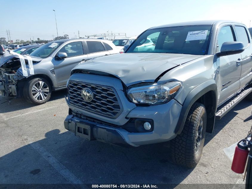 2021 Toyota Tacoma Double Cab/Sr/Sr5/Trd Spo VIN: 3TMCZ5ANXMM387864 Lot: 40080754