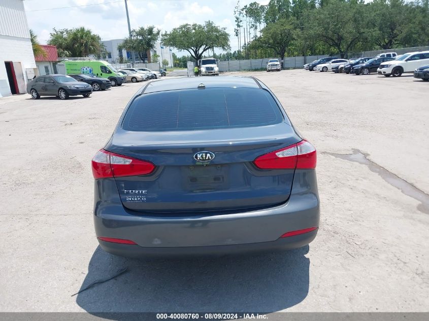 2016 Kia Forte Lx VIN: KNAFX4A67G5442980 Lot: 40080760