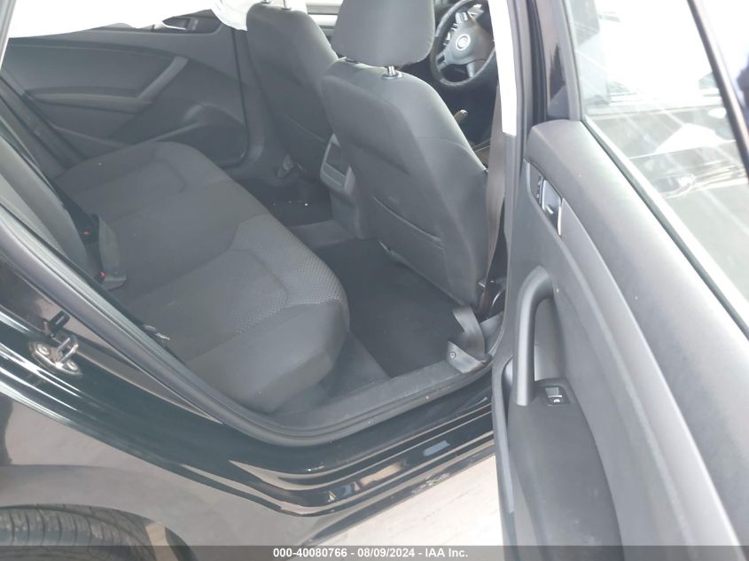 2013 Volkswagen Passat 2.5L S VIN: 1VWAH7A30DC009801 Lot: 40080766