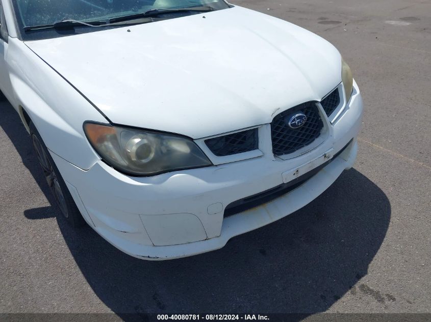 2006 Subaru Impreza 2.5I VIN: JF1GD67636H501481 Lot: 40080781