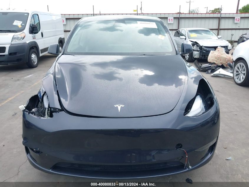 2024 Tesla Model Y Long Range Dual Motor All-Wheel Drive VIN: 7SAYGDEE8RA223105 Lot: 40080833