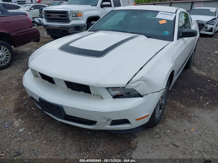 2010 Ford Mustang VIN: 1ZVBP8AN2A5121238 Lot: 40080845