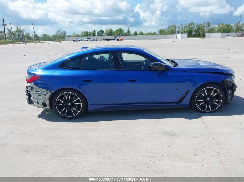 2022 BMW M440I Gran Coupe xDrive VIN: WBA13AW04NFM03263 Lot: 40080877