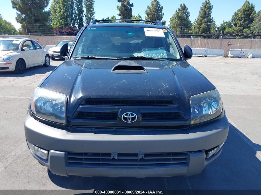 2003 Toyota 4Runner Sr5 V6 VIN: JTEZU14R630012180 Lot: 40080881