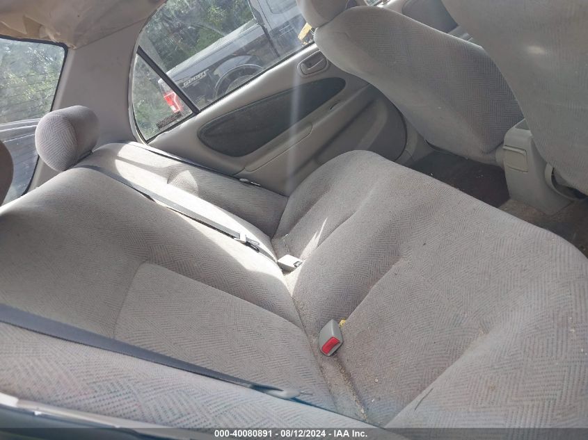 2001 Chevrolet Geo Prizm Lsi VIN: 1Y1SK52861Z407879 Lot: 40080891