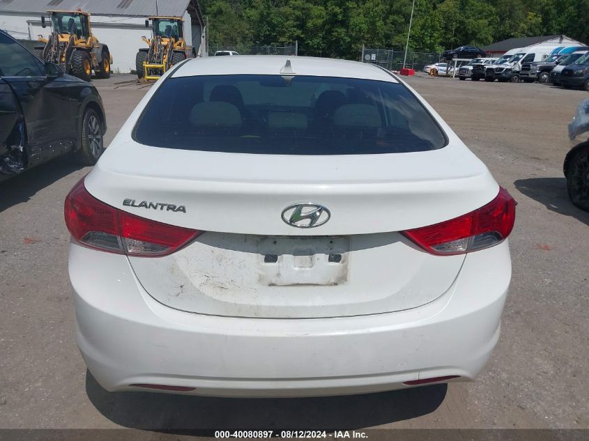 2012 Hyundai Elantra Gls VIN: 5NPDH4AEXCH068891 Lot: 40080897