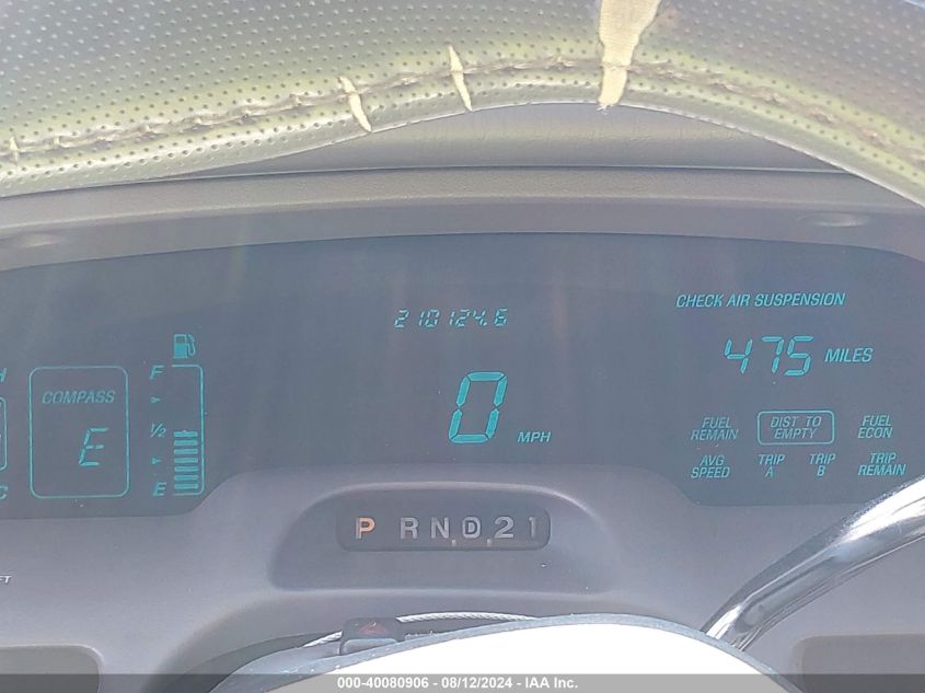 1997 Lincoln Town Car Signature VIN: 1LNLM82WXVY712425 Lot: 40080906