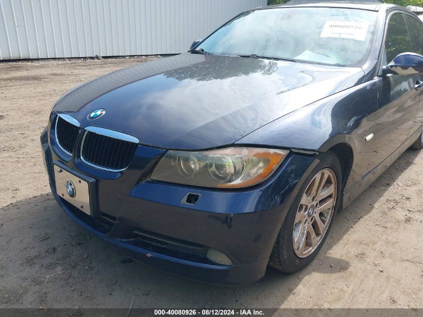 2007 BMW 328Xi VIN: WBAVC93557K033970 Lot: 40080926