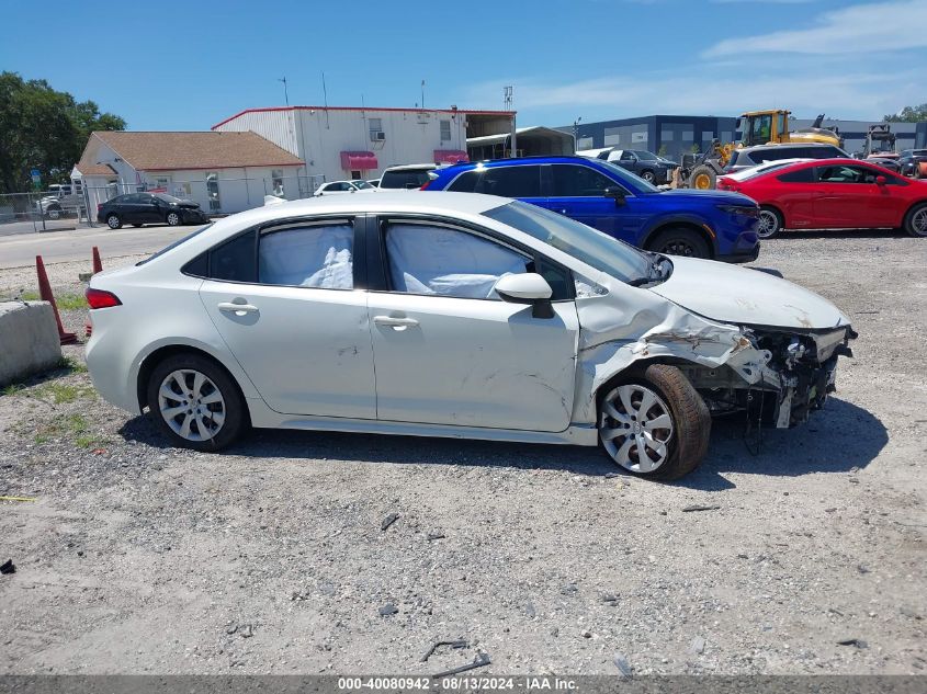 2021 Toyota Corolla Le VIN: JTDEPMAE0MJ151424 Lot: 40080942