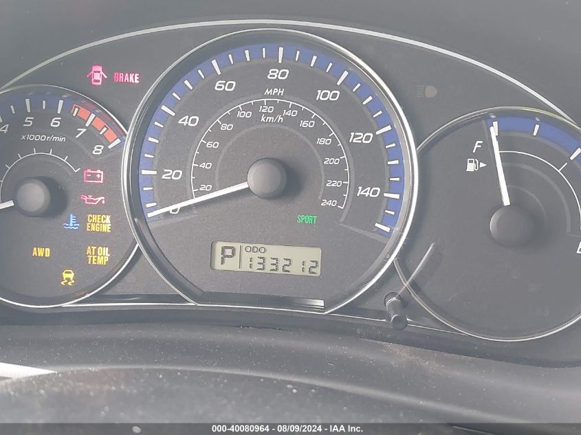 2011 Subaru Forester 2.5X VIN: JF2SHAAC9BH735954 Lot: 40080964