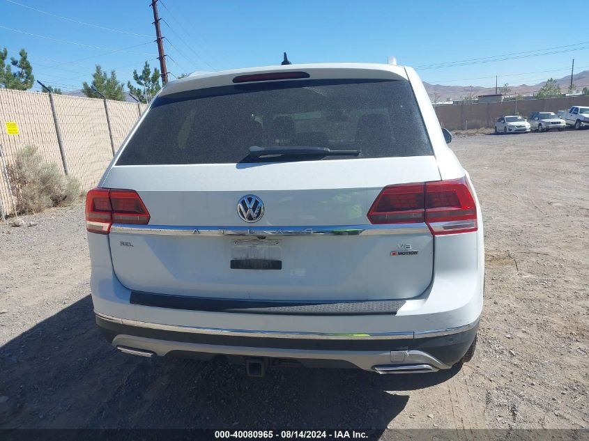 2018 Volkswagen Atlas 3.6L V6 Sel Premium VIN: 1V2NR2CA2JC547359 Lot: 40080965