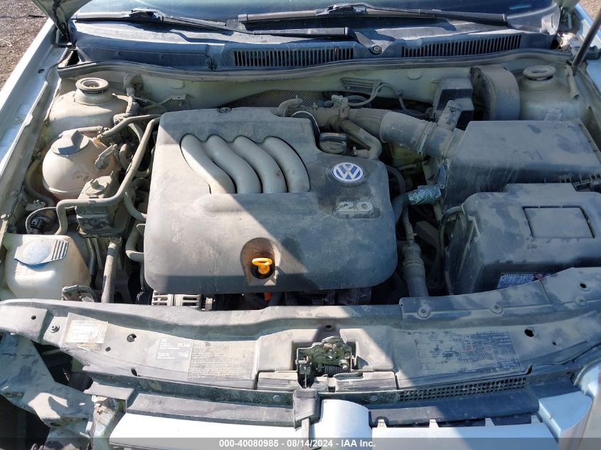 2004 Volkswagen Jetta Gls 2.0L VIN: 3VWSK69M34M026569 Lot: 40080985