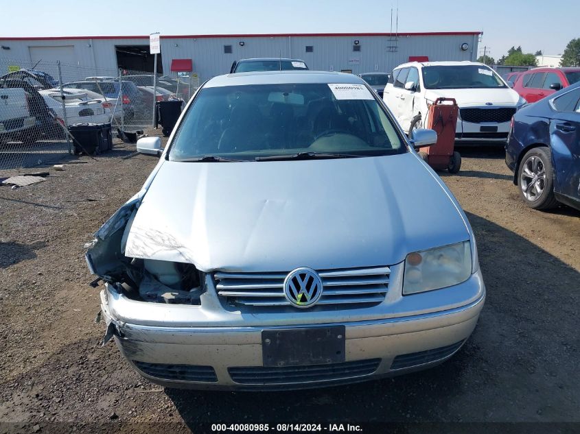 2004 Volkswagen Jetta Gls 2.0L VIN: 3VWSK69M34M026569 Lot: 40080985