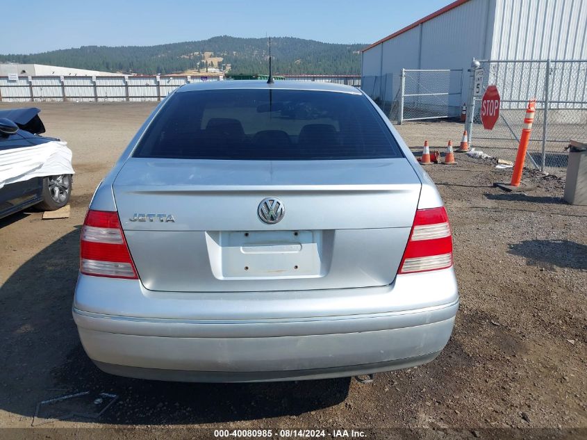 2004 Volkswagen Jetta Gls 2.0L VIN: 3VWSK69M34M026569 Lot: 40080985