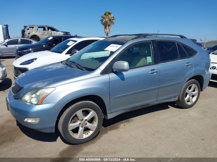 2004 Lexus Rx 330 VIN: JTJGA31U140038600 Lot: 40080986